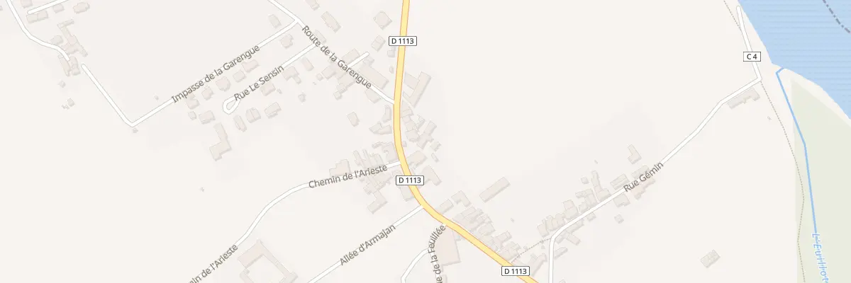 Plan du 76 Rue de la République à Preignac