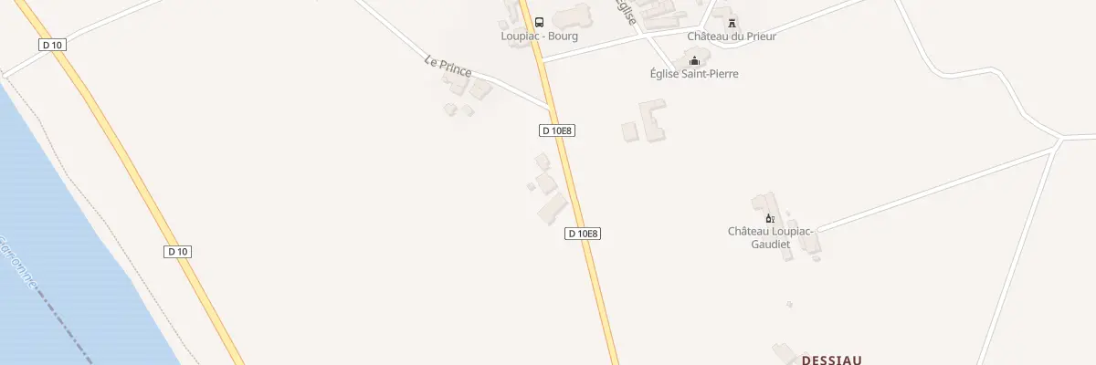 Plan du 37 Rte de St Macaire à Loupiac