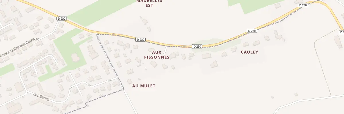 Plan du 10 Aux Fissonnes à Loupiac