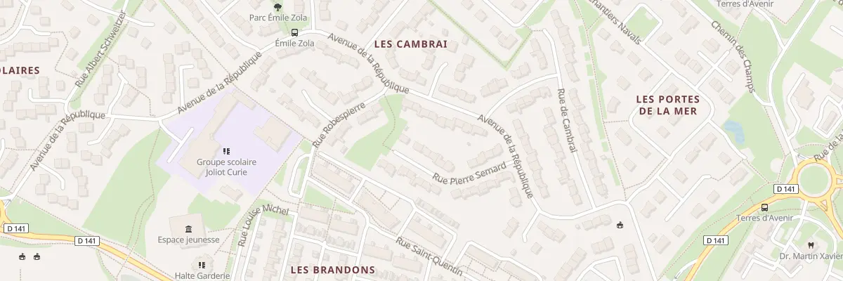 Plan du 18 Rue Pierre Semard à Blainville-sur-Orne