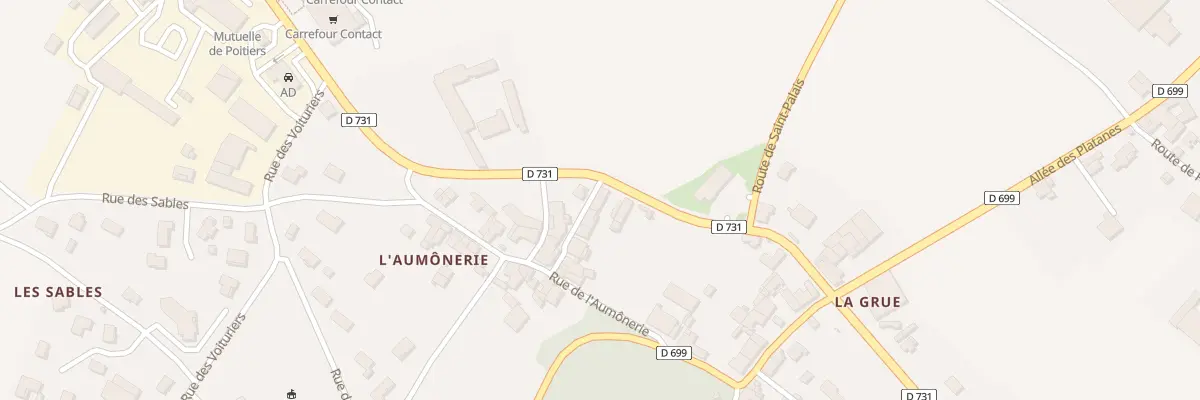 Plan du 15 Rte de Cognac à Archiac