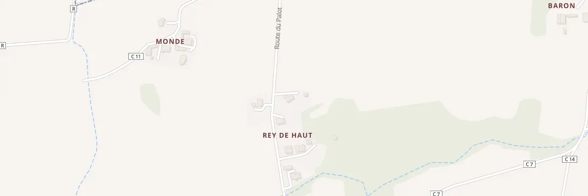 Plan du 546 Rte du Palot au Vignau
