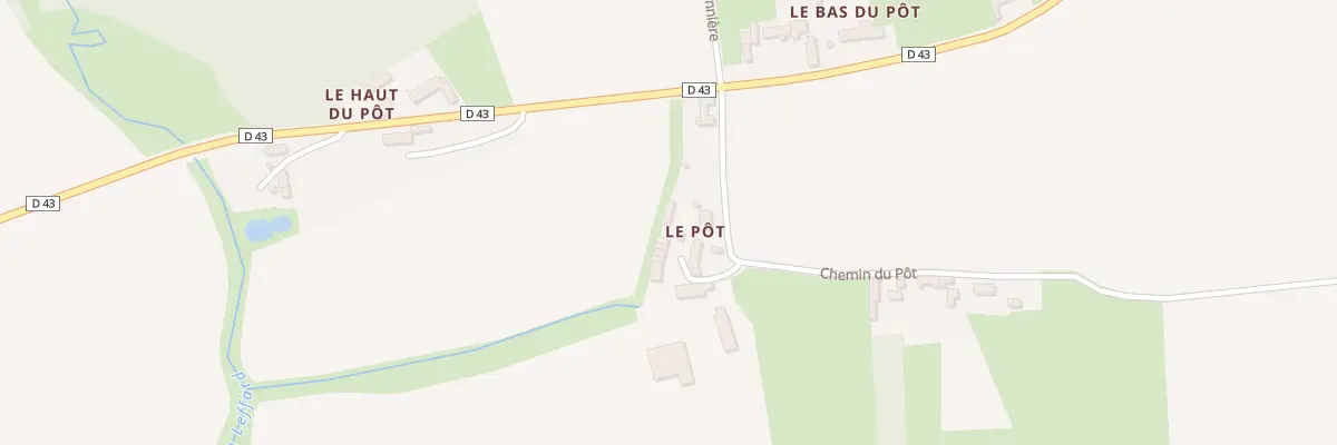 Plan du 5174 Le Pot à Ussy