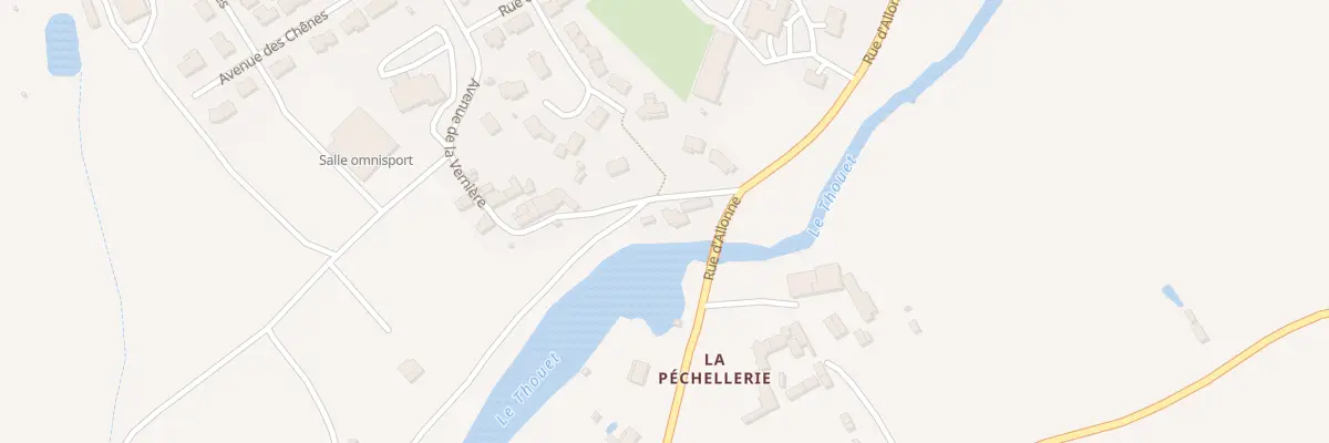 Plan du 6 Av de la Vernière au Tallud