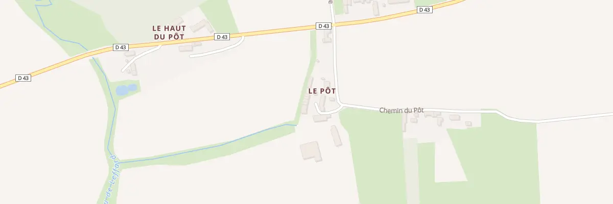 Plan du 5176 Le Pot à Ussy