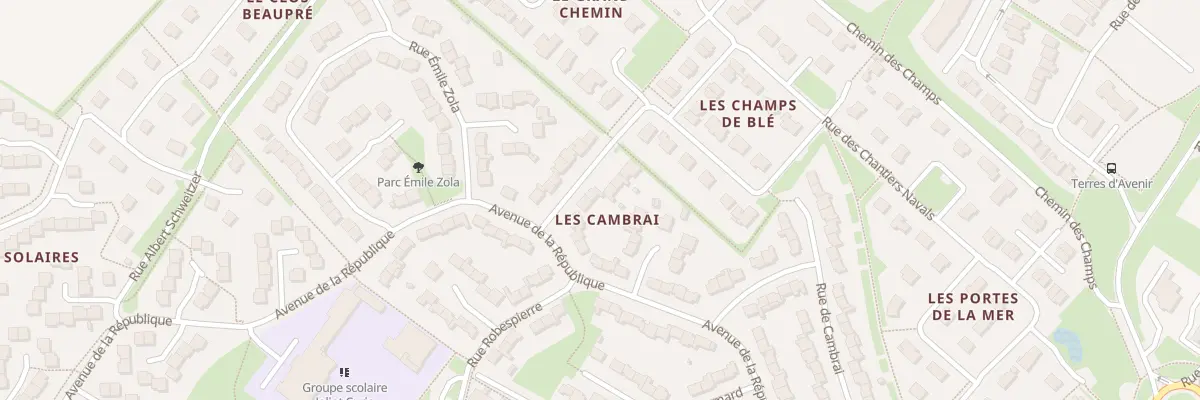 Plan du 4 Rue Maurice Thorez à Blainville-sur-Orne