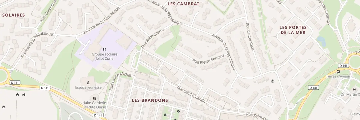 Plan du 23 Rue Pierre Semard à Blainville-sur-Orne