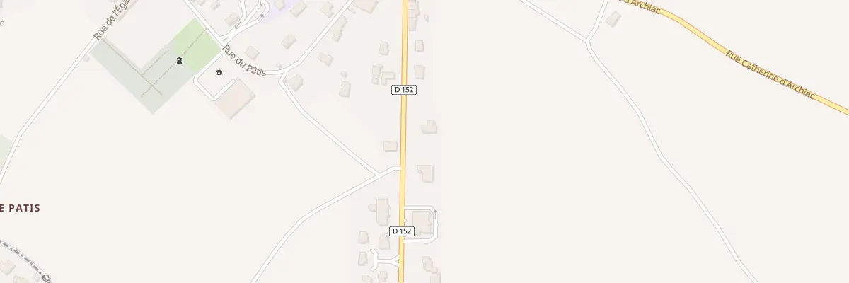 Plan du 15 Rte de St Maigrin à Archiac