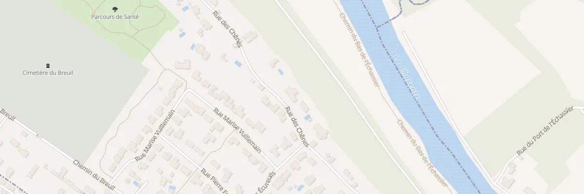 Plan du 18B Rue des Chênes à Châteaubernard