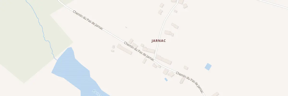 Plan du 174 Jarnac à Lapouyade