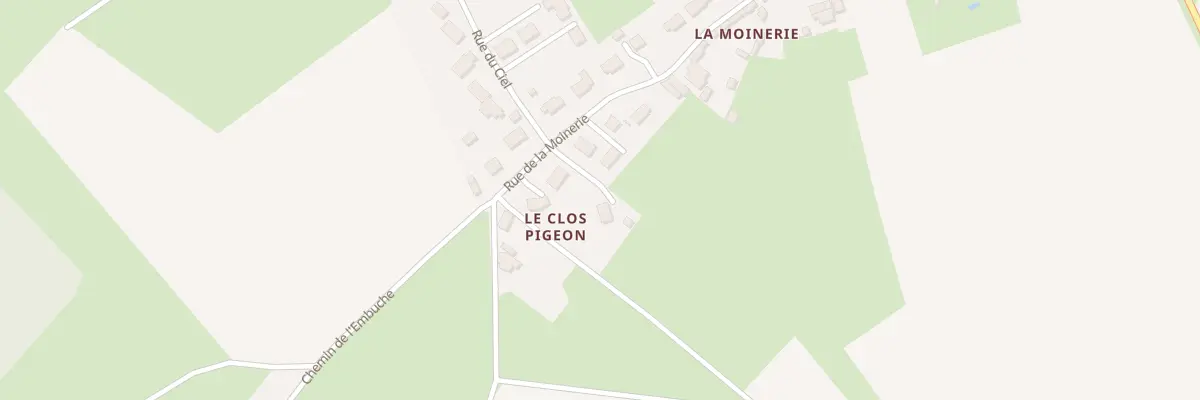 Plan du 29 Rue de la Moinerie à Urville