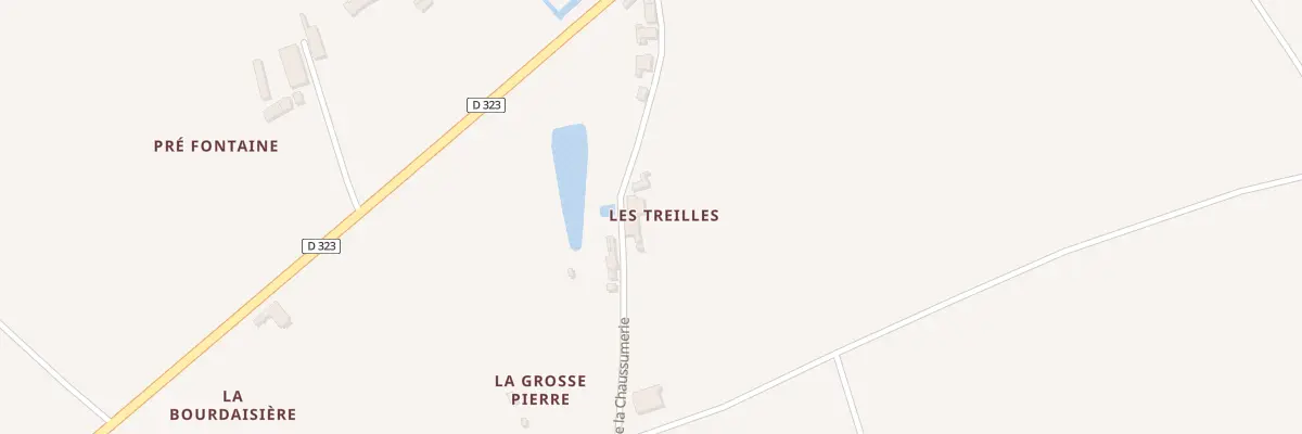 Plan du 173 Rte de la Chaussumerie à Huillé-Lézigné