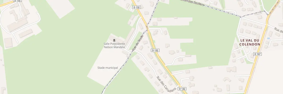 Plan du 3 Rue du Stade à Urville