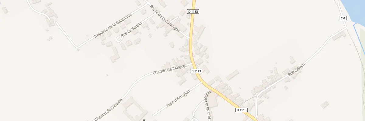 Plan du 22 Che de l’Arieste à Preignac