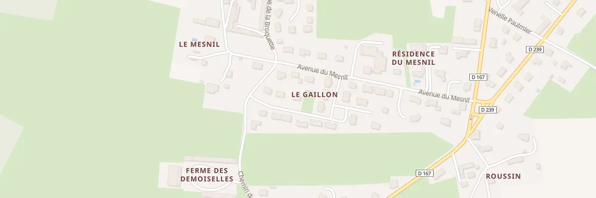 Plan du 14 Rue du Gaillon à Saint-Germain-le-Vasson