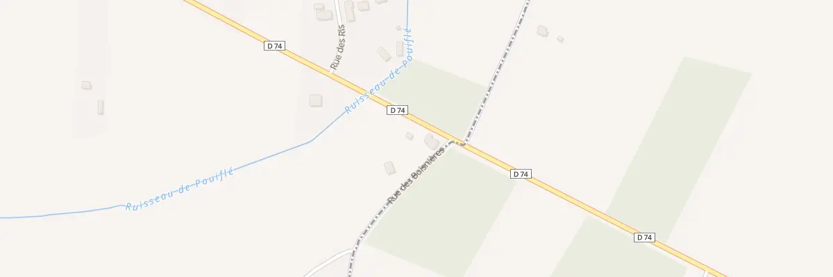 Plan du 29 Rue des Boisnières à Cornillé-les-Caves