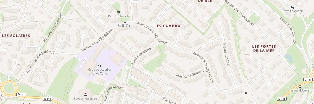 Plan du 1 Rue Robespierre à Blainville-sur-Orne