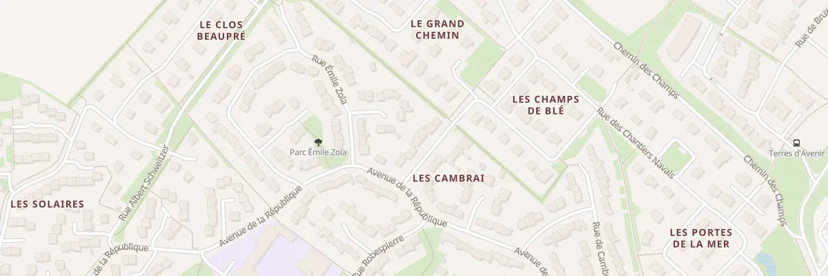 Plan du 7 Rue Maurice Thorez à Blainville-sur-Orne