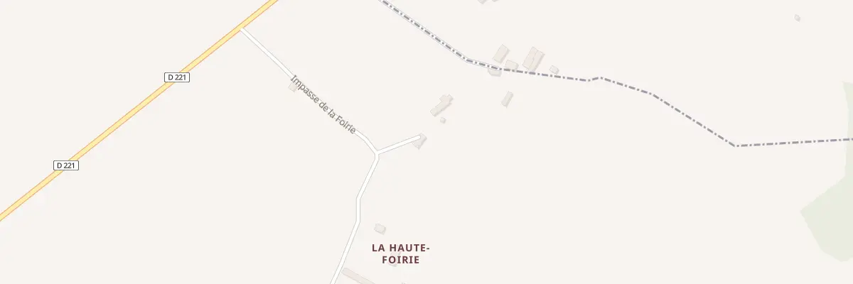 Plan du 72 La Foirie à Saint-André-de-Briouze