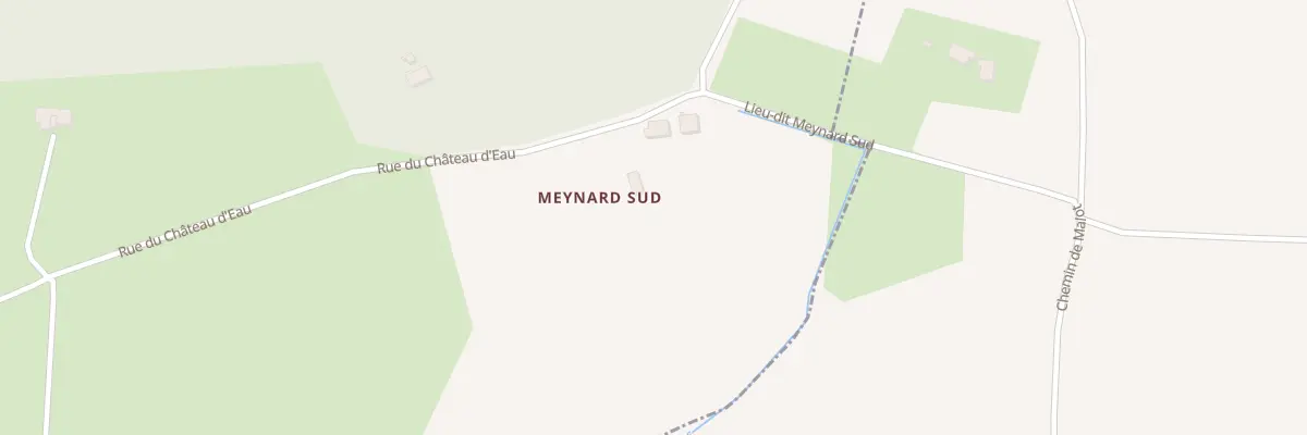 Plan du 3430 Rue du Château d’eau à Laruscade