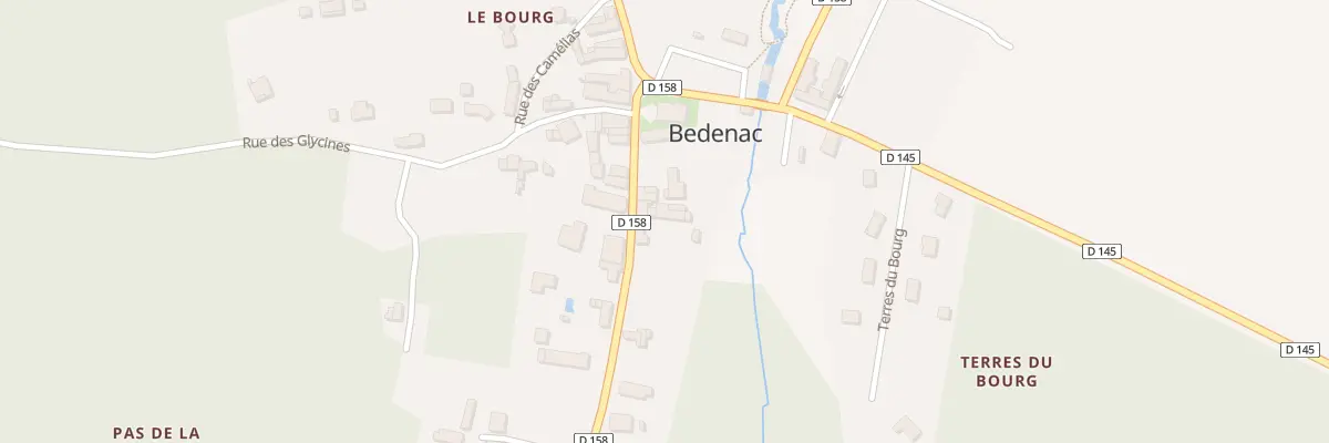 Plan du 5016 Le Bourg à Bedenac