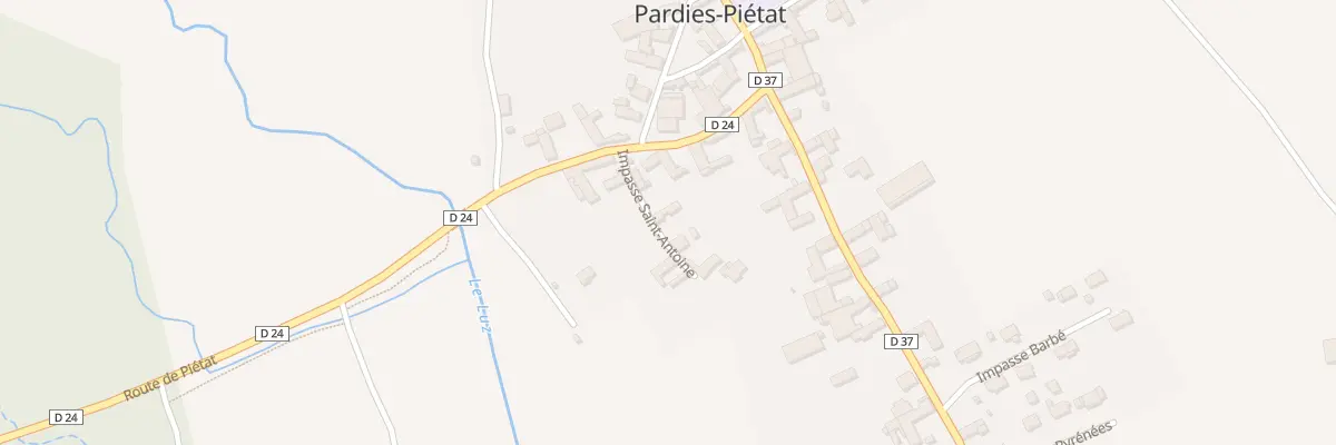 Plan du 3 Imp Saint-Antoine à Pardies-Piétat