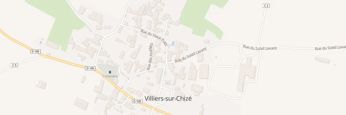 Plan du 1 Rue du Soleil Levant à Villiers-sur-Chizé