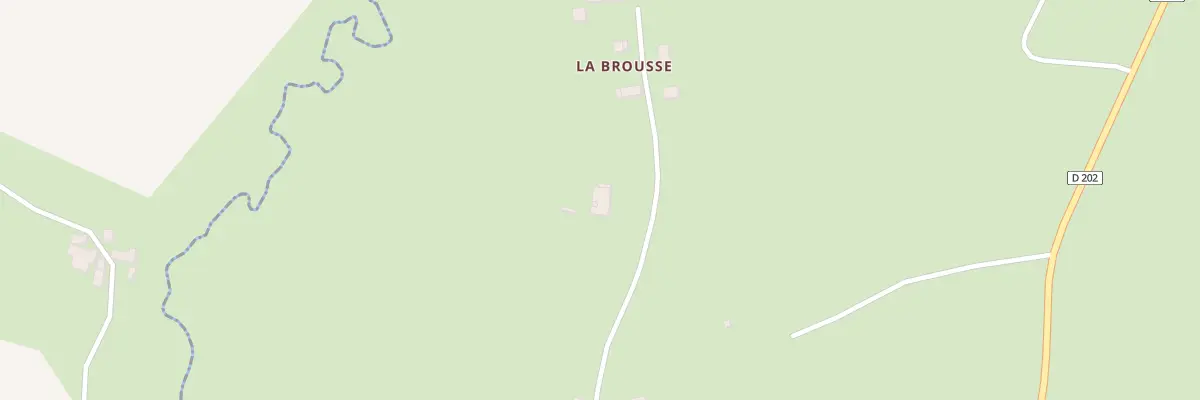 Plan du 113 La Brousse à Saint-Patrice-du-Désert