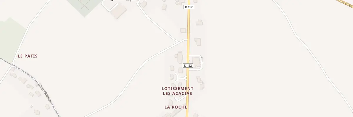 Plan du 12 Rte de Saint Maigrin à Archiac