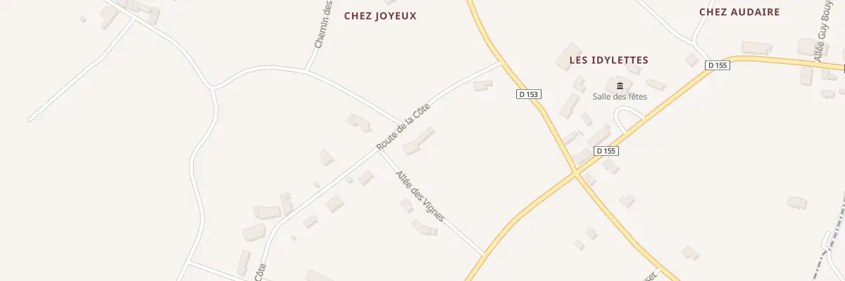 Plan du 12 All des Vignes à Mérignac