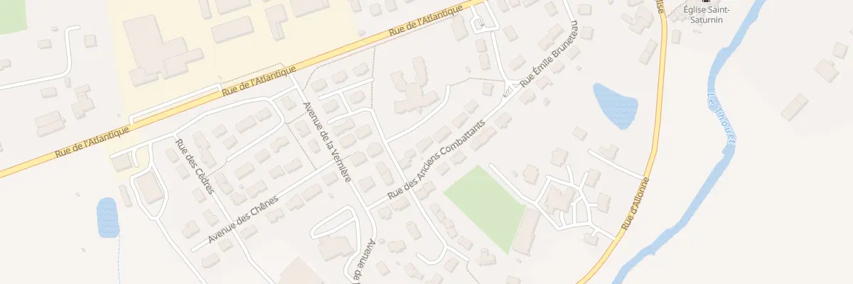 Plan du 9 Rue des Anciens Combattants au Tallud