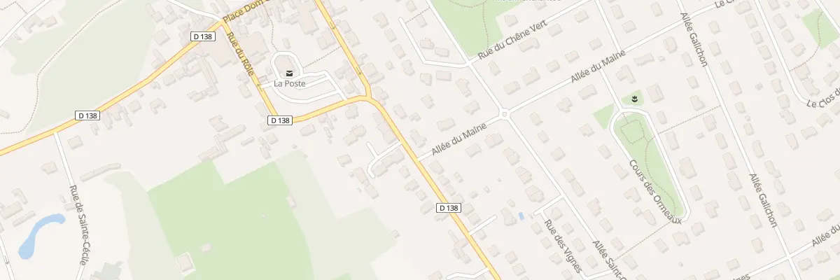 Plan du 17T Rue Angevine à Solesmes