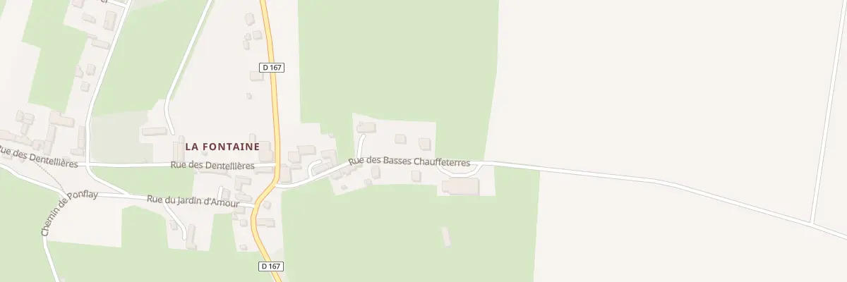 Plan du 7 Rue des Basses Chauffeterres à Saint-Germain-le-Vasson