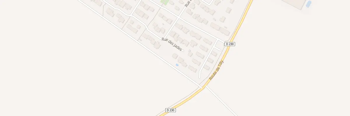 Plan du 111 Rue des Jades à Bourguébus
