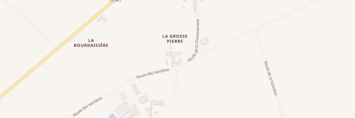 Plan du 420 Rte de la Chaussumerie à Huillé-Lézigné