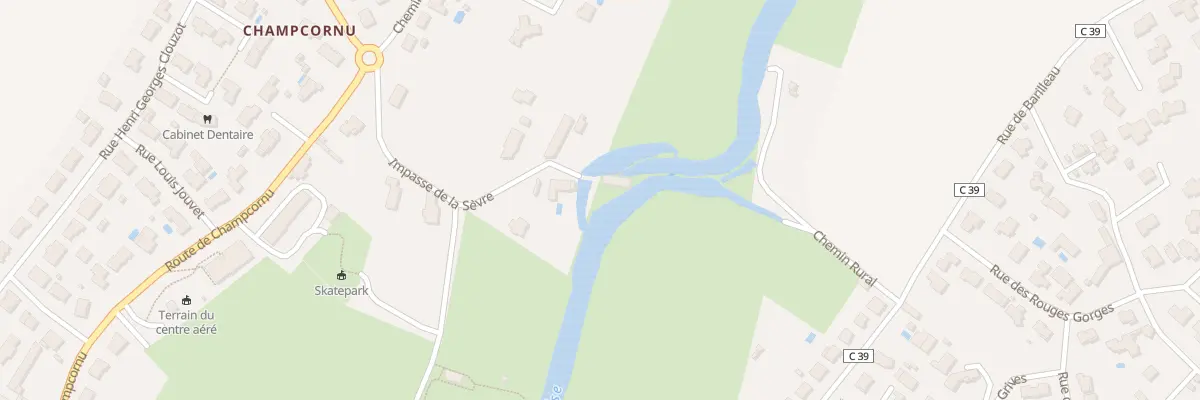 Plan du 24 Imp de la Sevre Saint Martin à La Crèche