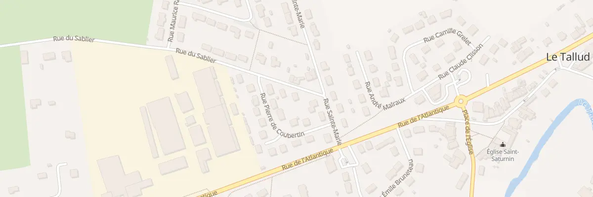 Plan du 1 Rue du Sablier au Tallud