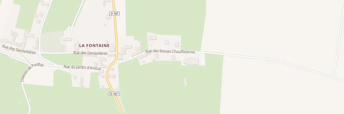 Plan du 6 Rue des Basses Chauffeterres à Saint-Germain-le-Vasson