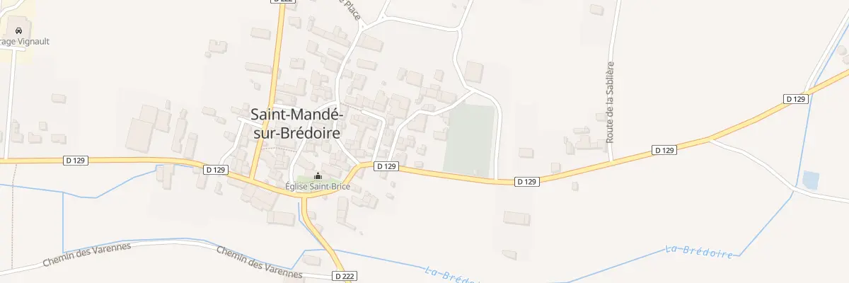Plan du 2 Imp du Marronnier à Saint-Mandé-sur-Brédoire