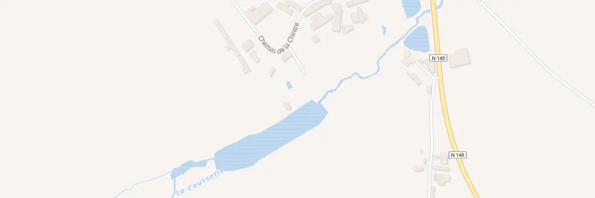 Plan du 11 Chem de la Chintre à Amailloux