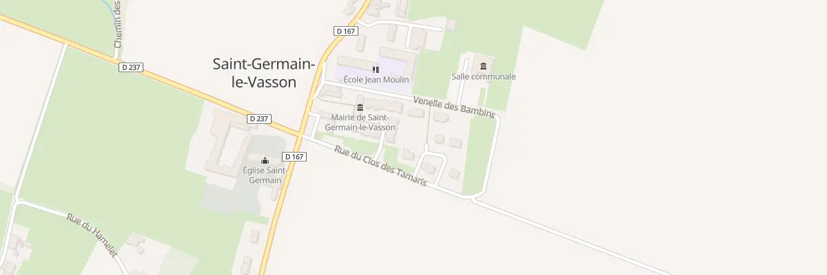 Plan du 8 Rue Marie-Élisabeth Joly à Saint-Germain-le-Vasson