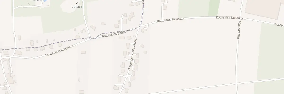 Plan du 32 Rte de la Billauderie à Mazé-Milon