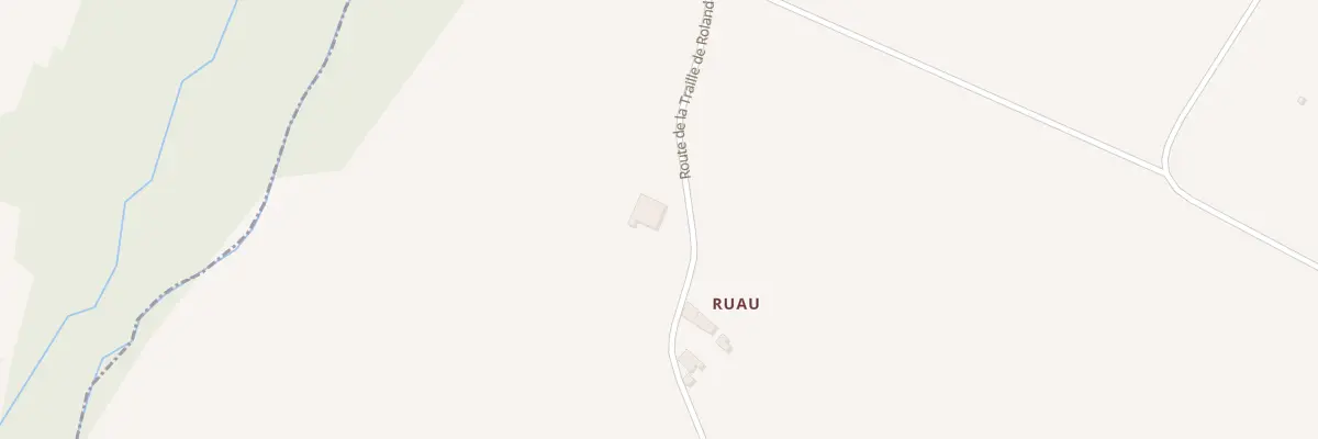 Plan du 164 Ruau à Nérigean