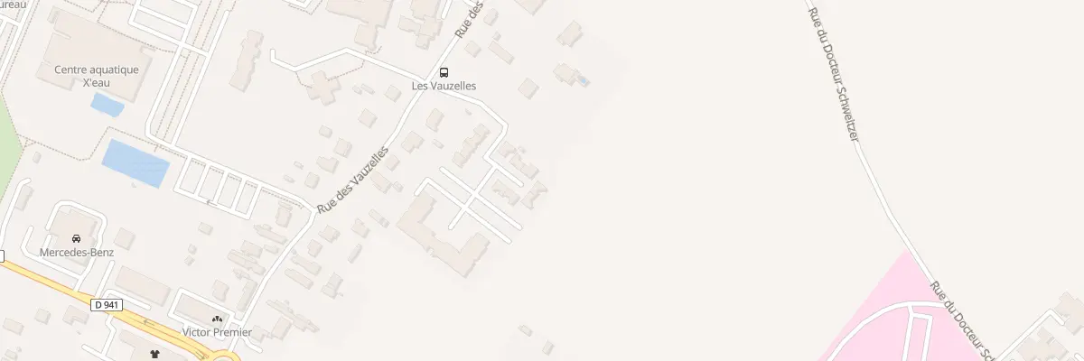 Plan du 10 Rue Louise Michel à Châteaubernard