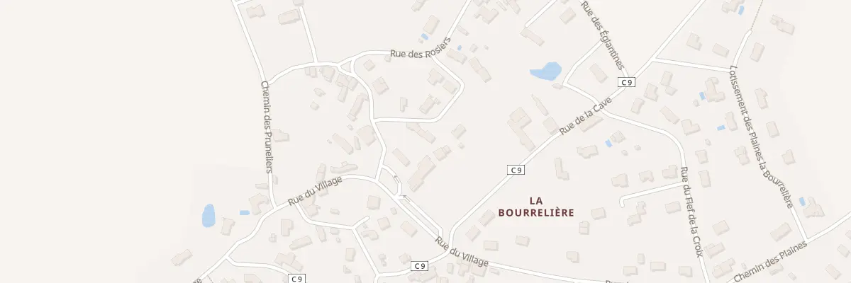 Plan du 9 Lot Les Vieux Chenes à Luché-Thouarsais
