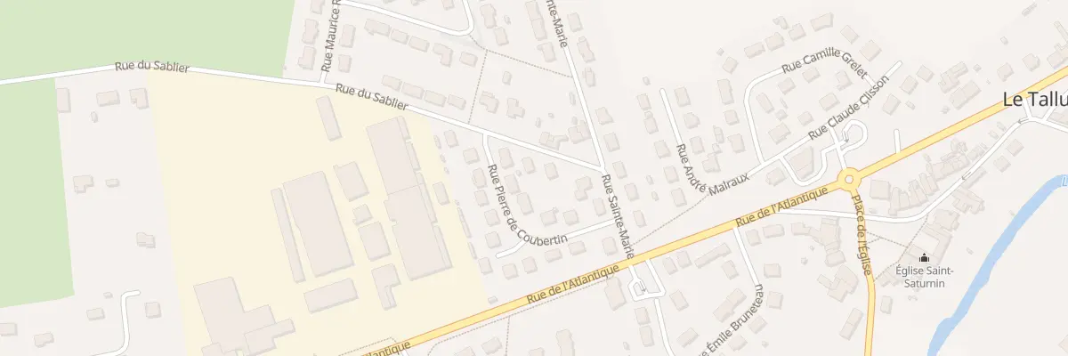 Plan du 3 Rue du Sablier au Tallud