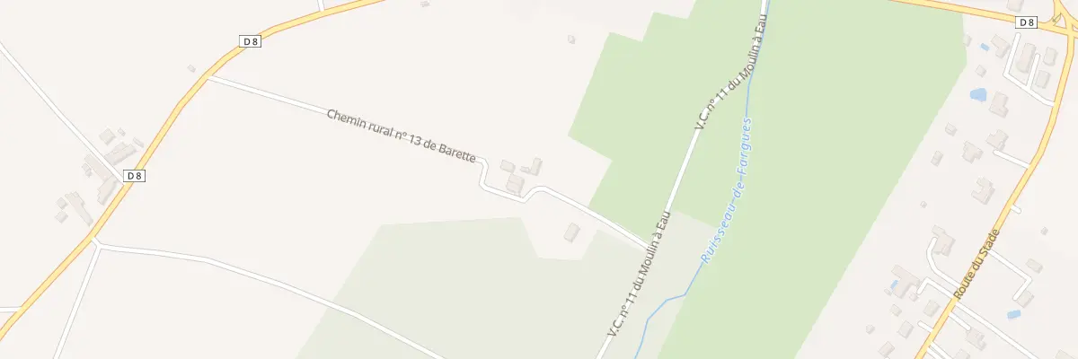 Plan du 313 Barette à Fargues