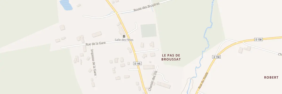 Plan du 5218 Le Bourg à Bedenac