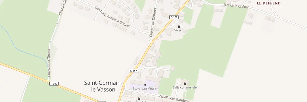 Plan du 3 Av des Cloustiers à Saint-Germain-le-Vasson