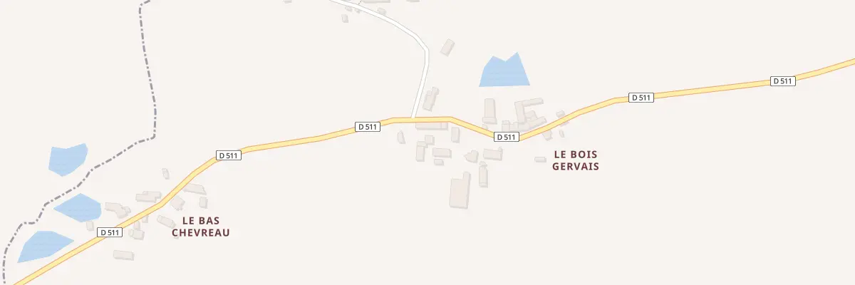 Plan du 9 Le Bois Gervais à Crennes-sur-Fraubée